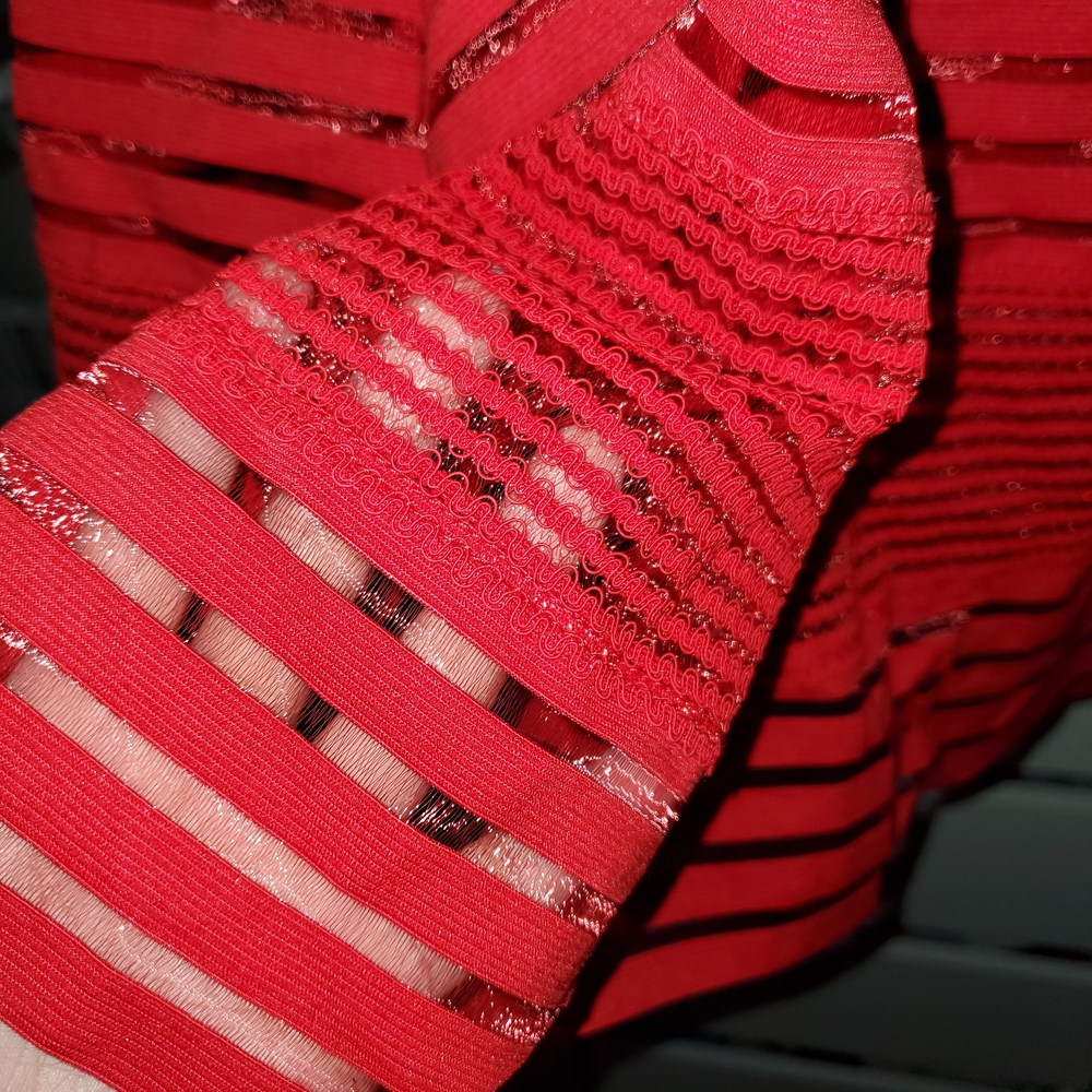Torrid Vibrant Red A-Line Skirt - Picture 5 of 5